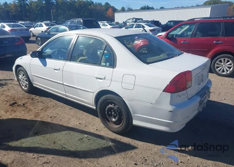 2005 Honda Civic Lx z USA, uszkodzony, nr VIN 2HGES16595H629723